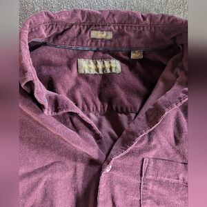 Fairlane & Sons Wine Button Down